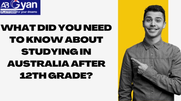 What did you need to know about studying in Australia after 12th grade?